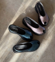 sandales slingback 1842 bronze laminato 27