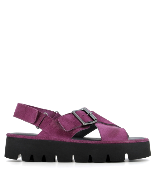 sandalias 9525 violeta amaranto