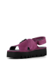sandales 9525 prune amarante