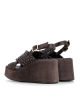 wedge sandals camila 12002 nappa brown