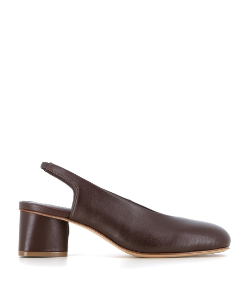 sandalias slingback k14 chocolate marrón