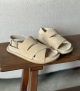 sandalias k04 lido latte crema