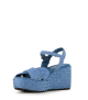 compensées ankara 10279 bleu jeans velvet