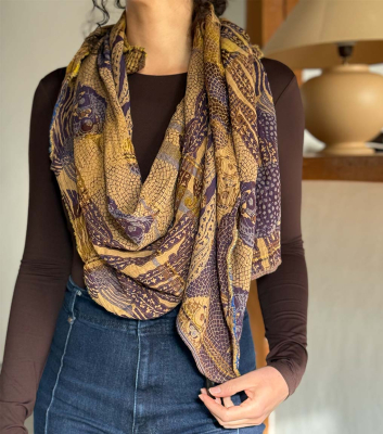 foulard ariel k01 ambre iris