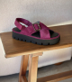 sandals 9525 plum amaranth