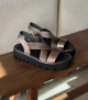 sandales 9520 laminato bronze