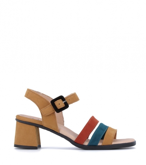 sandales agatha ocre