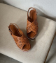 wedge sandals valeri 12125 toffee