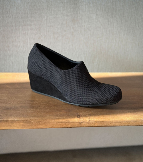 wedge shoes turner black