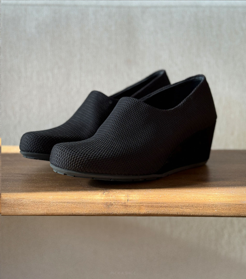 chaussures compensées turner noir