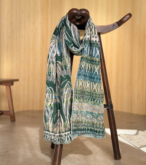 foulard pierrette végétal