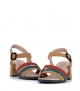 sandalias agatha ocre