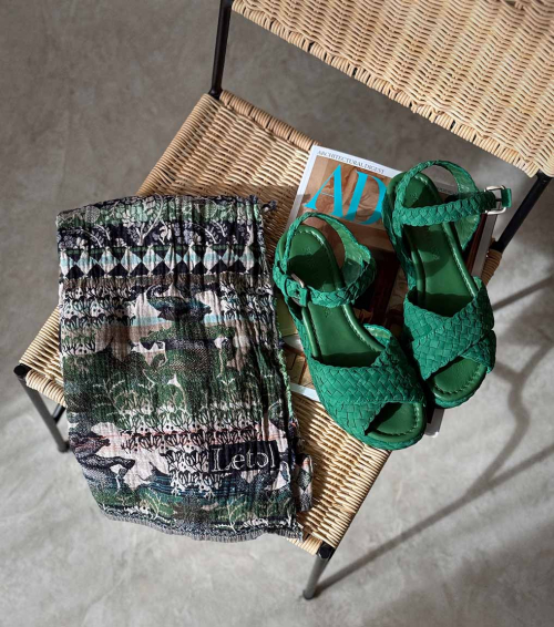 foulard félicien nuit de jade