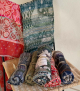 scarf esperanza pistache mandarine