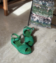 sandals forli 9807 velvet green