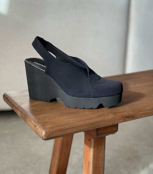 sandales compensées inga noir