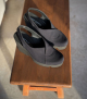 wedge sandals inga black