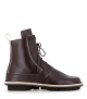 lace-up boots inverse f aubergine brown