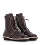 lace-up boots inverse f aubergine brown