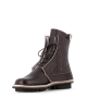 lace-up boots inverse f aubergine brown
