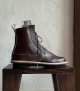 botines inverse f aubergine marrón