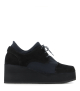 derbies cuña deena negro