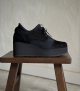derbies wedges deena black
