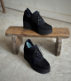 derbies wedges deena black