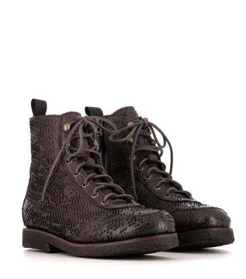 lace-up boots dress 51 sculpt brown