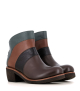 bottines texas 45 chocolat cognac