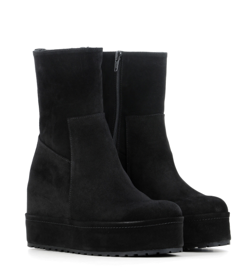 boots compensées disa 3001 noir