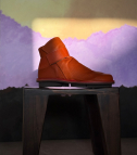 ankle boots fluent f brandy orange