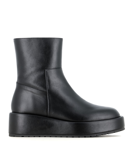 boots compensées renata 3302 nappa noir