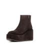 wedge boots 3401 nora moka brown