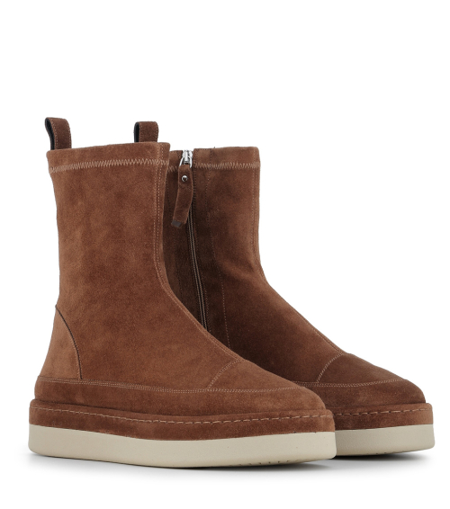 bottines k22 dafne stretch caramel