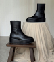 boots compensées renata 3302 nappa noir