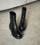 boots compensées renata 3302 nappa noir