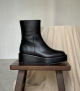 boots compensées renata 3302 nappa noir