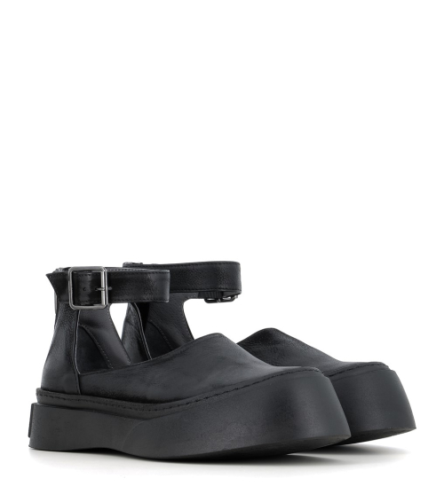 ballerines 7877 revers noir