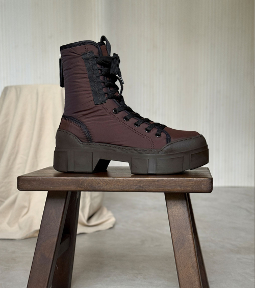 bottines v14 roccia urban marron