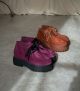 loafer boots 11061 amaranth plum