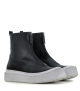 botines curve 9807 negro bianco