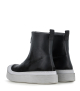 botines curve 9807 negro bianco