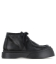 boots mocassins 7876 revers noir