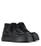 boots mocassins 7876 revers noir