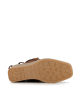 wedge boots estela 12289 ebano tan brown