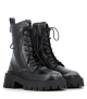 botines h04 negro vintage patina