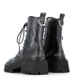 botines h04 negro vintage patina