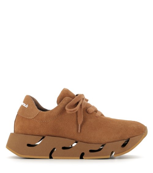 sneakers pia 3601 cuoio tan