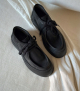 boots mocassins 7876 revers noir